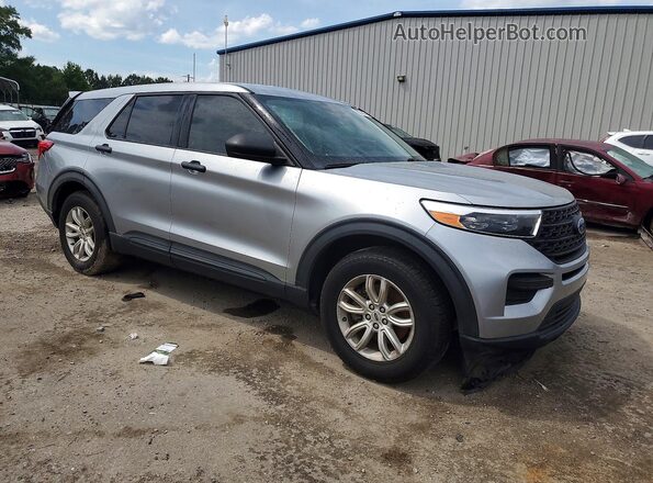 1FMSK7BH6MGA55981 2021 FORD EXPLORER Silver წინა მარჯვენა