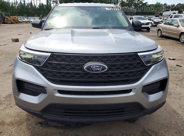 1FMSK7BH6MGA55981 2021 FORD EXPLORER Silver წინა ხედი