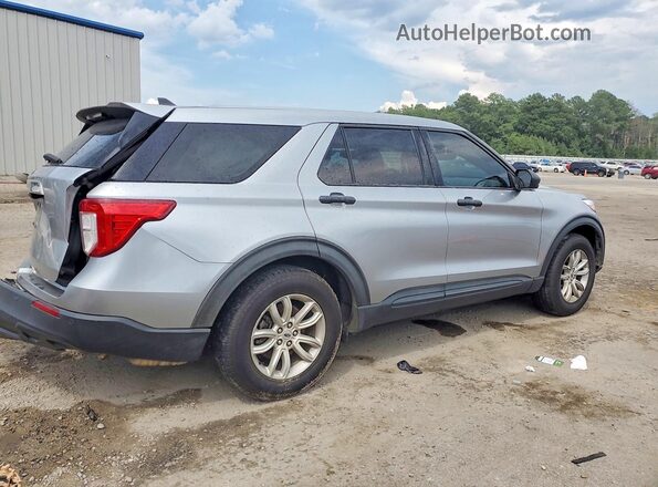1FMSK7BH6MGA55981 2021 FORD EXPLORER Silver უკანა მარჯვენა