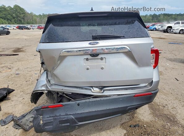 1FMSK7BH6MGA55981 2021 FORD EXPLORER Silver უკანა ხედი