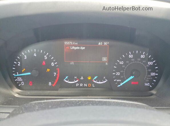 1FMSK7BH6MGA55981 2021 FORD EXPLORER Silver ხელსაწყოთა პანელის ხედი