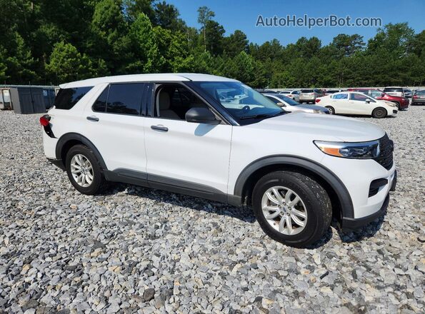 1FMSK7BH8LGC99582 2020 FORD EXPLORER White Передня права чверть