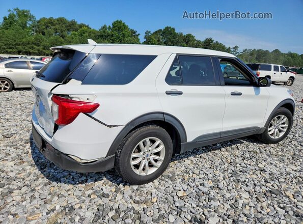 1FMSK7BH8LGC99582 2020 FORD EXPLORER White Задня права чверть