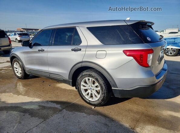 1FMSK7BH9LGC79115 2020 FORD EXPLORER Silver Задня ліва чверть
