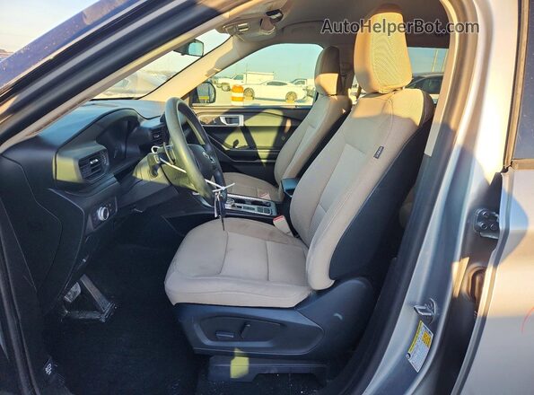 1FMSK7BH9LGC79115 2020 FORD EXPLORER Silver Вид салону спереду
