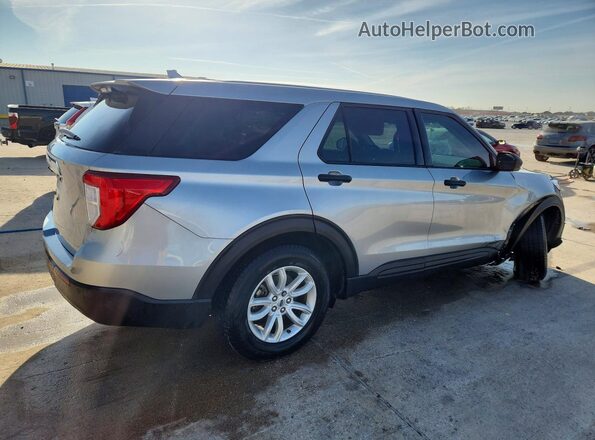 1FMSK7BH9LGC79115 2020 FORD EXPLORER Silver Задня права чверть