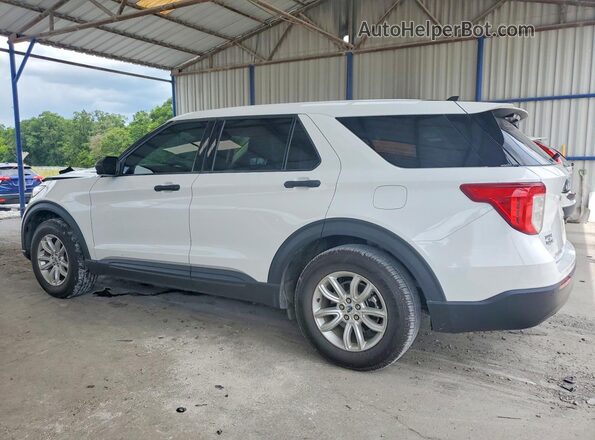 1FMSK7BH9MGB28020 2021 FORD EXPLORER White Tył lewy