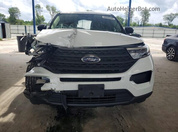 1FMSK7BH9MGB28020 2021 FORD EXPLORER White Widok z przodu