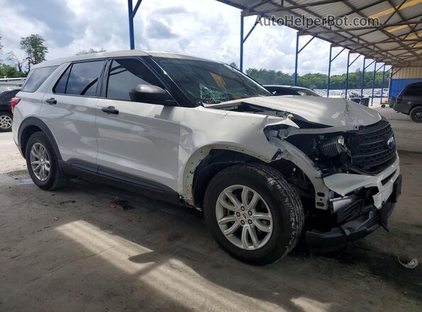 1FMSK7BH9MGB28020 2021 FORD EXPLORER White Przód prawy