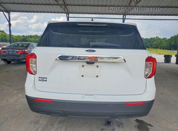 1FMSK7BH9MGB28020 2021 FORD EXPLORER White Widok z tyłu