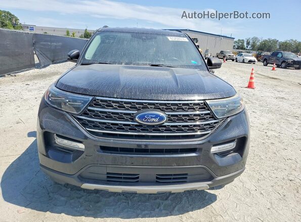 1FMSK7DH0NGC51834 2022 FORD EXPLORER Black Front view