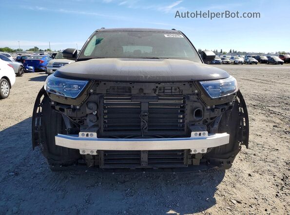 1FMSK7DH0PGA90694 2023 FORD EXPLORER Black წინა ხედი