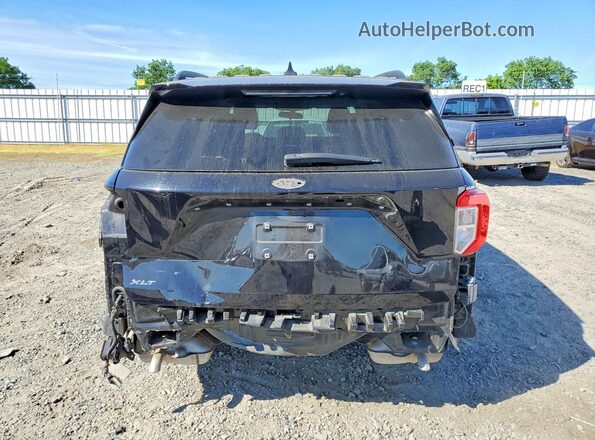 1FMSK7DH0PGA90694 2023 FORD EXPLORER Black უკანა ხედი