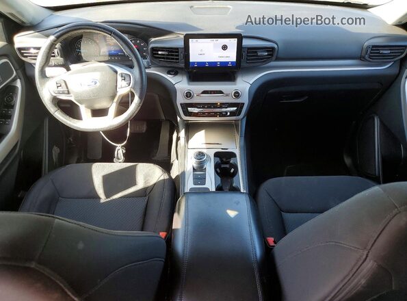 1FMSK7DH0PGA90694 2023 FORD EXPLORER Black წინა პანელის ხედი