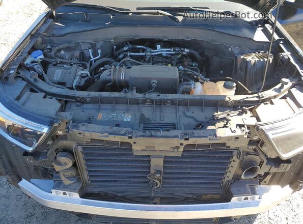 1FMSK7DH0PGA90694 2023 FORD EXPLORER Black ძრავის განყოფილების ხედი
