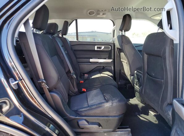1FMSK7DH0PGA90694 2023 FORD EXPLORER Black უკანა სალონის ხედი