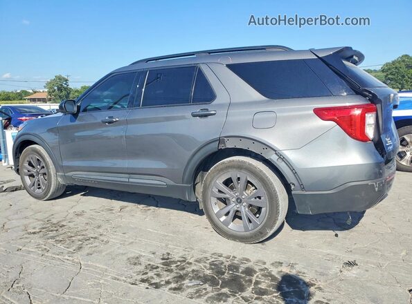 1FMSK7DH0PGB77866 2023 FORD EXPLORER Gray Trasero izquierdo