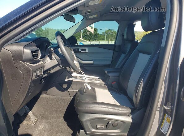 1FMSK7DH0PGB77866 2023 FORD EXPLORER Gray Vista interior delantera