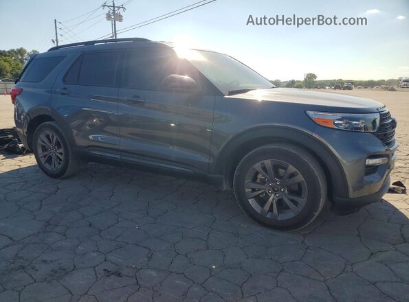 1FMSK7DH0PGB77866 2023 FORD EXPLORER Gray Delantero derecho