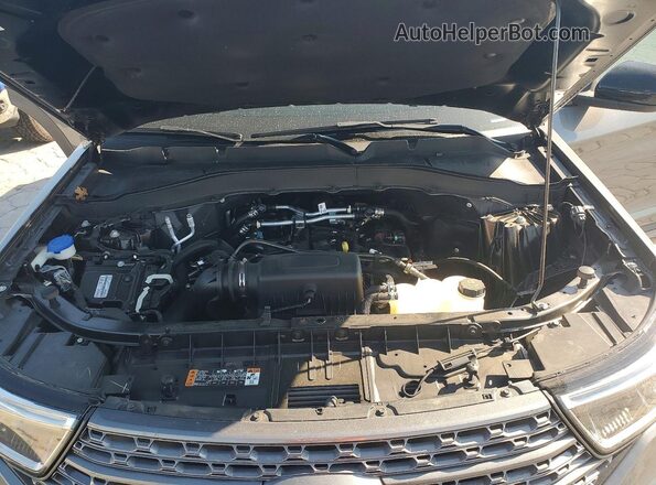 1FMSK7DH0PGB77866 2023 FORD EXPLORER Gray Vista del compartimento del motor