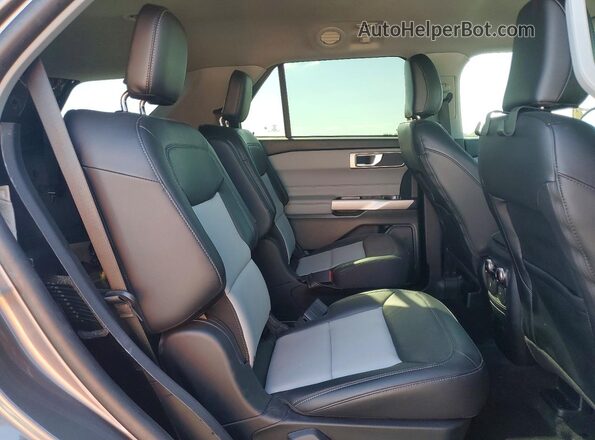 1FMSK7DH0PGB77866 2023 FORD EXPLORER Gray Vista interior trasera