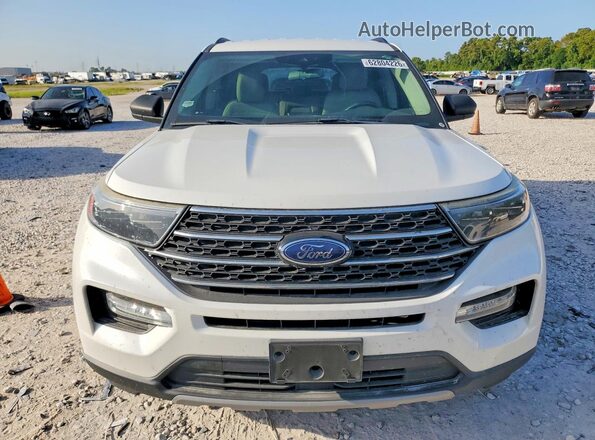 1FMSK7DH1LGB04189 2020 FORD EXPLORER White Դիմացի տեսք