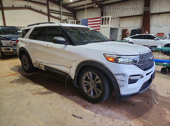 1FMSK7DH1MGA33223 2021 FORD EXPLORER White Front right