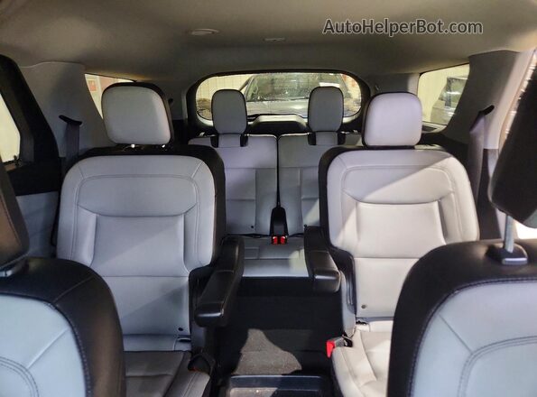 1FMSK7DH1MGA33223 2021 FORD EXPLORER White Rear seats view
