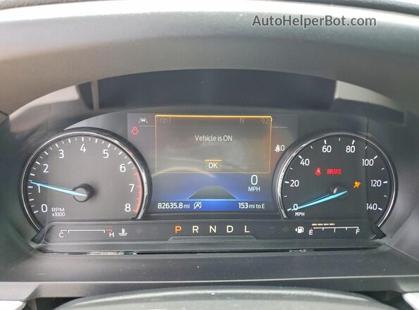 1FMSK7DH1MGA70742 2021 FORD EXPLORER Blue Instrument cluster view