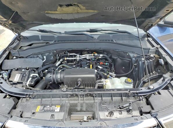 1FMSK7DH1MGA70742 2021 FORD EXPLORER Blue Engine compartment view