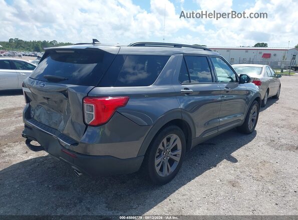 1FMSK7DH1MGC38525 2021 FORD EXPLORER Gray Tył prawy