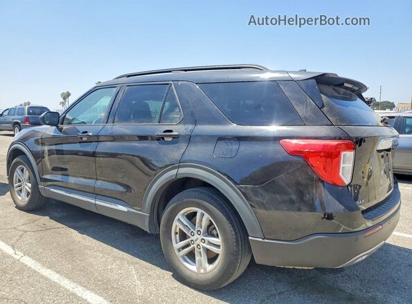 1FMSK7DH1NGC34945 2022 FORD EXPLORER Black Tył lewy