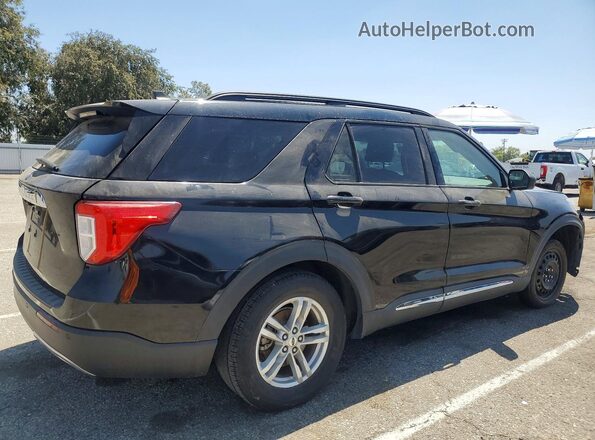 1FMSK7DH1NGC34945 2022 FORD EXPLORER Black Tył prawy