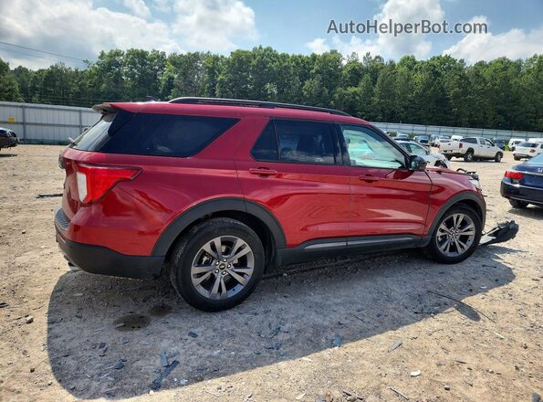1FMSK7DH1PGA65965 2023 FORD EXPLORER Red Tył prawy