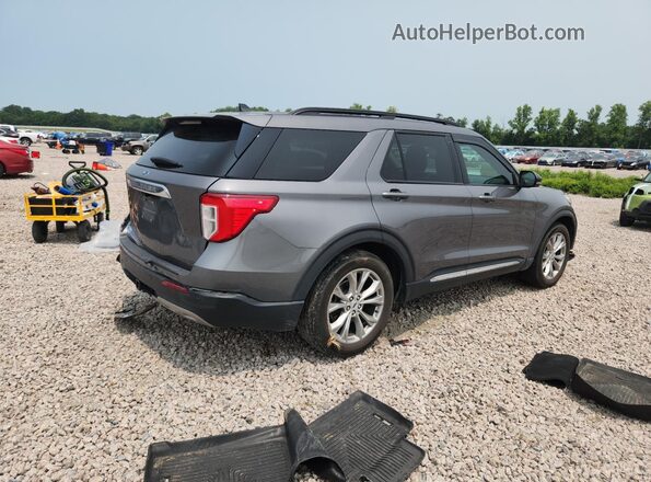1FMSK7DH1PGB90853 2023 FORD EXPLORER Gray Rear right