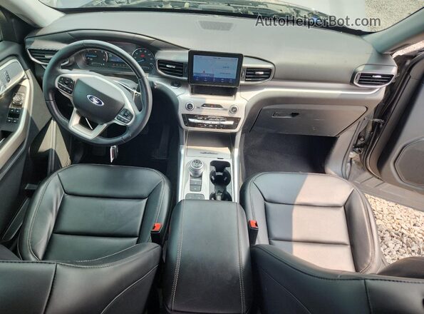 1FMSK7DH1PGB90853 2023 FORD EXPLORER Gray Dashboard view