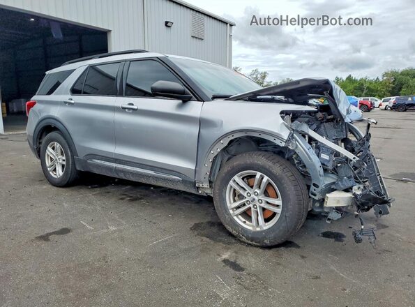 1FMSK7DH2LGA10547 2020 FORD EXPLORER Silver Delantero derecho