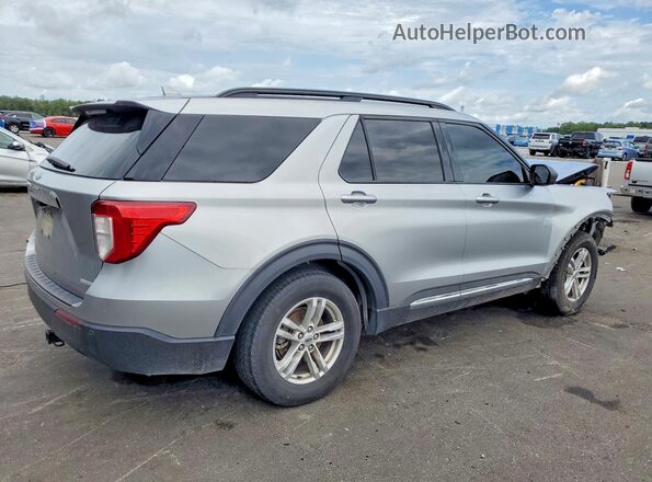 1FMSK7DH2LGA10547 2020 FORD EXPLORER Silver Trasero derecho