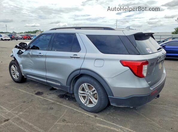 1FMSK7DH2LGA10547 2020 FORD EXPLORER Silver Trasero izquierdo