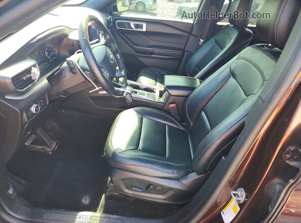 1FMSK7DH2LGA11228 2020 FORD EXPLORER Purple Vista interior delantera