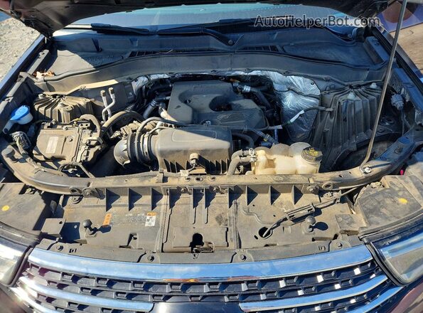 1FMSK7DH2LGA11228 2020 FORD EXPLORER Purple Vista del compartimento del motor