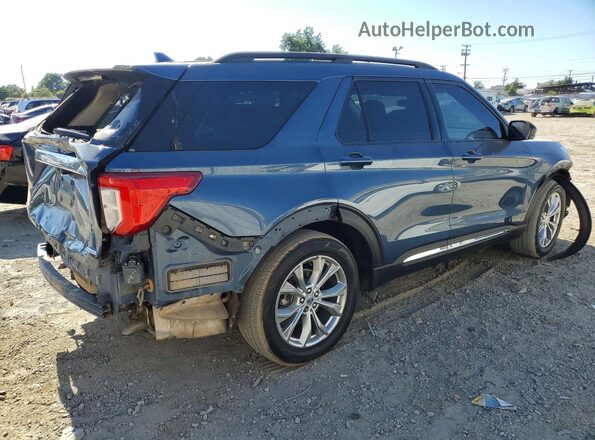 1FMSK7DH2LGA64611 2020 FORD EXPLORER Blue Հետևի աջ