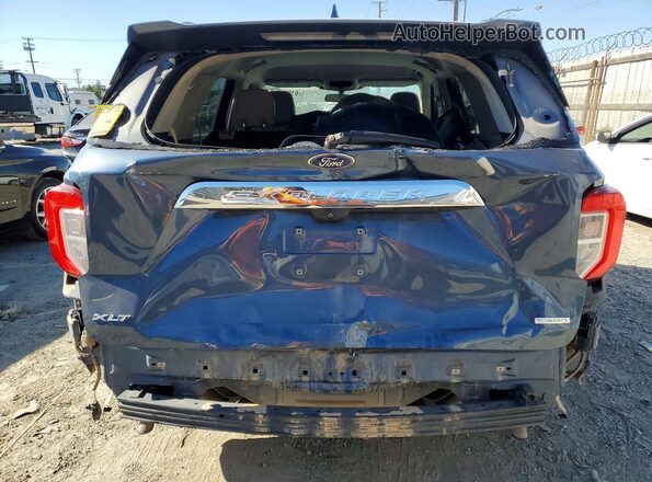 1FMSK7DH2LGA64611 2020 FORD EXPLORER Blue Հետևի տեսք