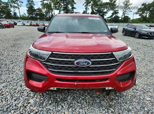 1FMSK7DH2LGA88276 2020 FORD EXPLORER Красный Вид спереди