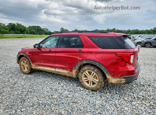 1FMSK7DH2LGA88276 2020 FORD EXPLORER Красный Задняя левая четверть