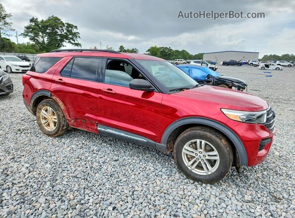 1FMSK7DH2LGA88276 2020 FORD EXPLORER Красный Передняя правая четверть