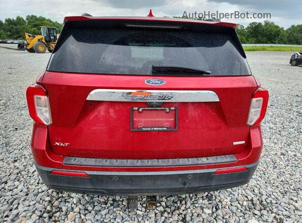1FMSK7DH2LGA88276 2020 FORD EXPLORER Красный Вид сзади