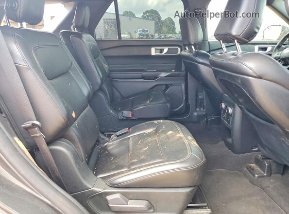 1FMSK7DH2LGB15900 2020 FORD EXPLORER Charcoal უკანა სალონის ხედი