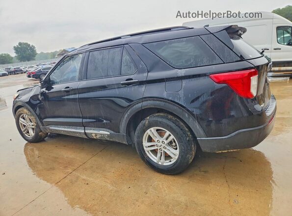 1FMSK7DH2LGC74464 2020 FORD EXPLORER Black Tył prawy
