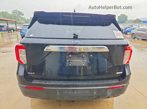 1FMSK7DH2LGC74464 2020 FORD EXPLORER Black Widok wnętrza z przodu
